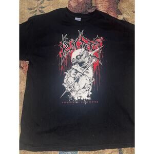 Dying fetus parasites of catastrophe, orgy of the sick band T-shirt, Y2K